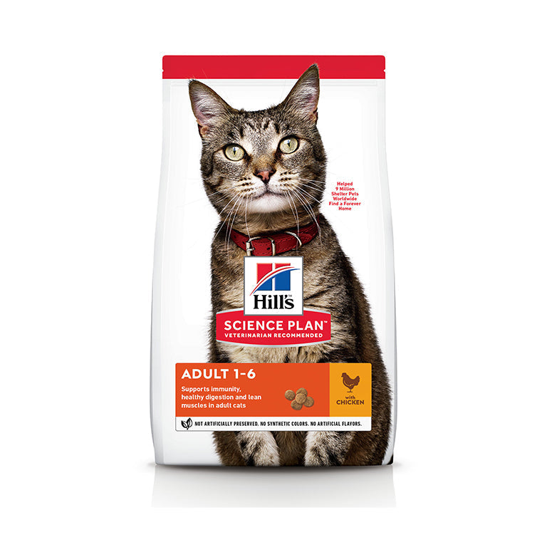 Hill’s Science Plan Adult Cat Food With Chicken 3 Kg