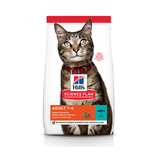 Hill’s Science Plan Adult Cat Food With Tuna 1.5 Kg