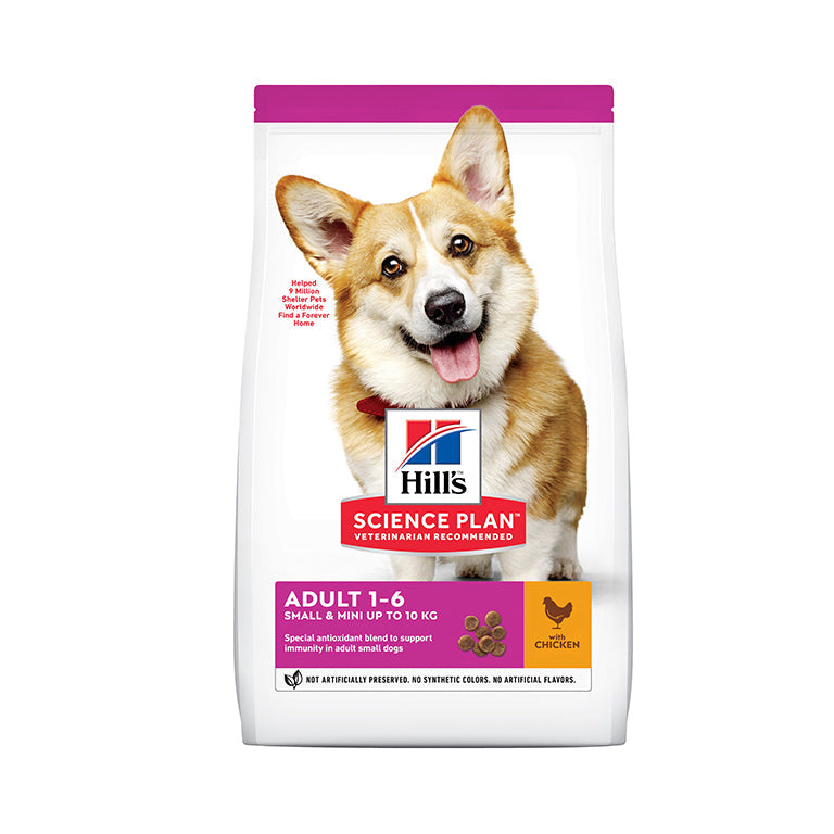 Hill’s Science Plan Small & Mini Adult Dog Food With Chicken 10 Kg