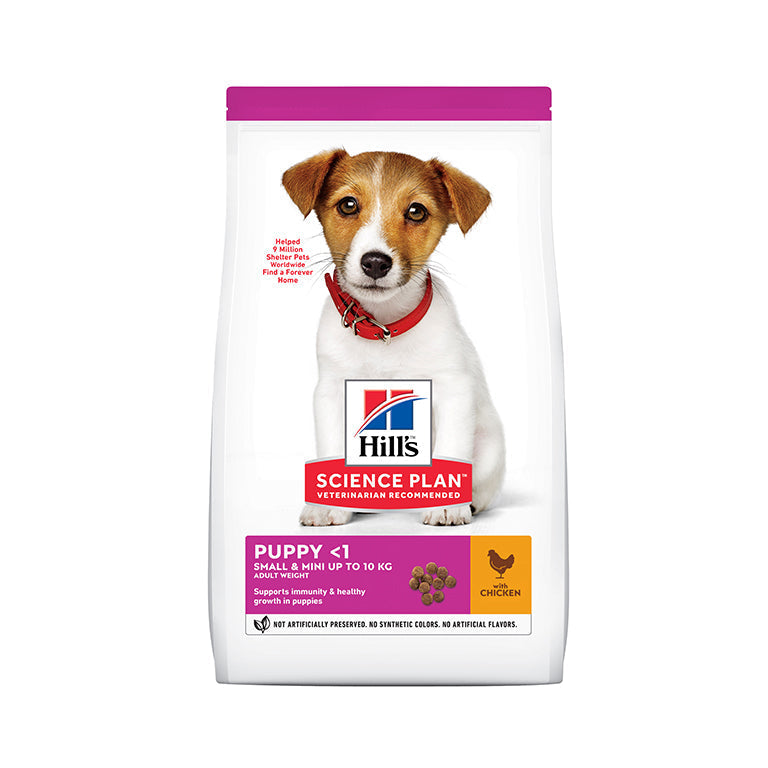 Hill’s Science Plan Small & Mini Puppy Food With Chicken 6 Kg