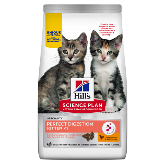 Hill’s Science Plan PERFECT DIGESTION KITTEN DRY FOOD(1.5kg )