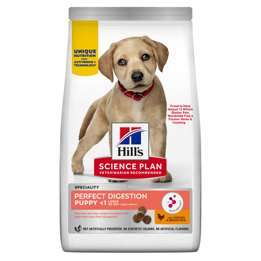 Hill’s Science Plan PERFECT DIGESTION Large Puppy Dry Food (2.5kg)