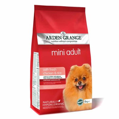 Arden Grange Mini Adult – with fresh chicken & rice 6 Kg