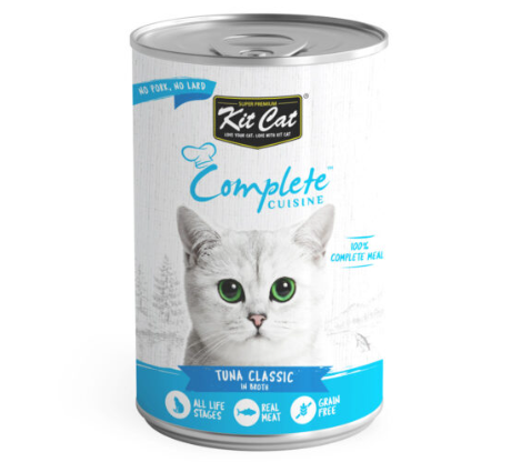 Kit Cat Complete Cuisine Tuna Classic In Broth 150g