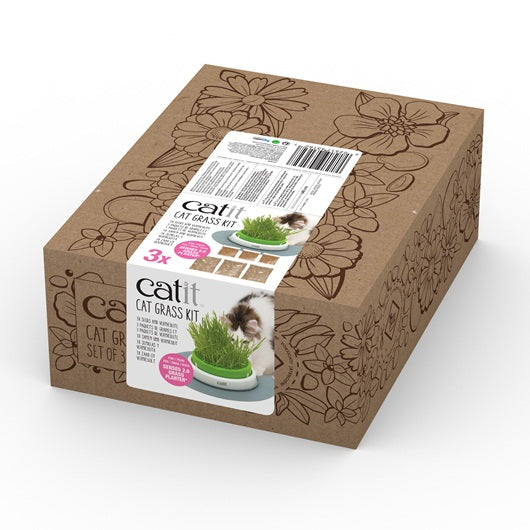 Catit Cat Grass Kit - set of 3