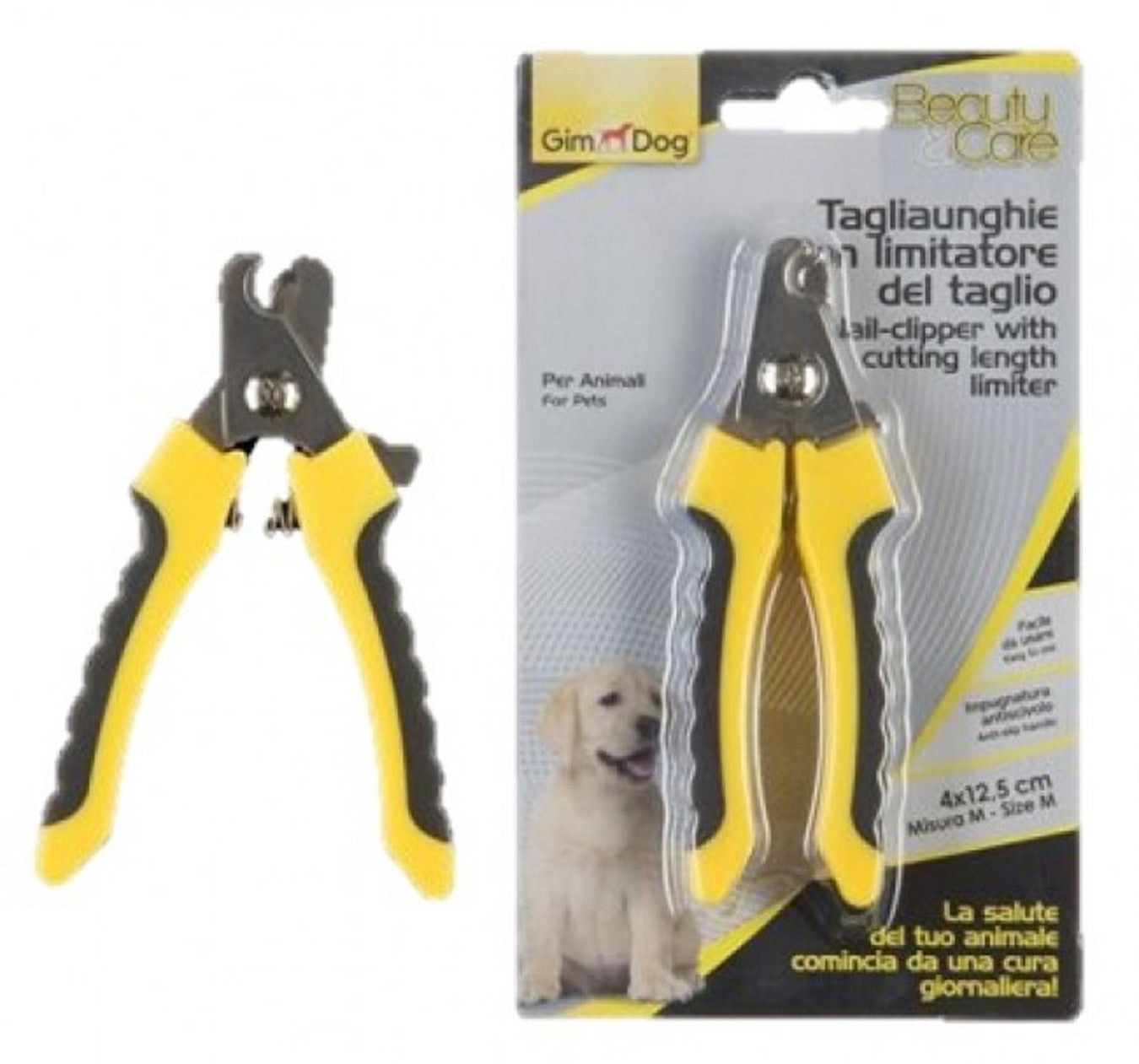 Gimdog Nail Clipper With File, Medium