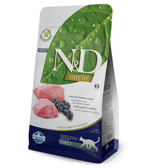 Farmina Lamb & Blueberry Adult Cat Dry Food, 10 Kg