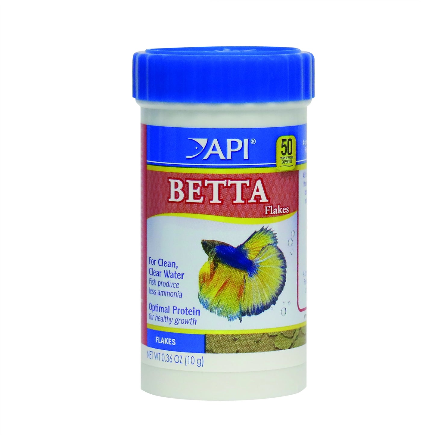 API Betta Flakes Fish Food, 0.36 OZ