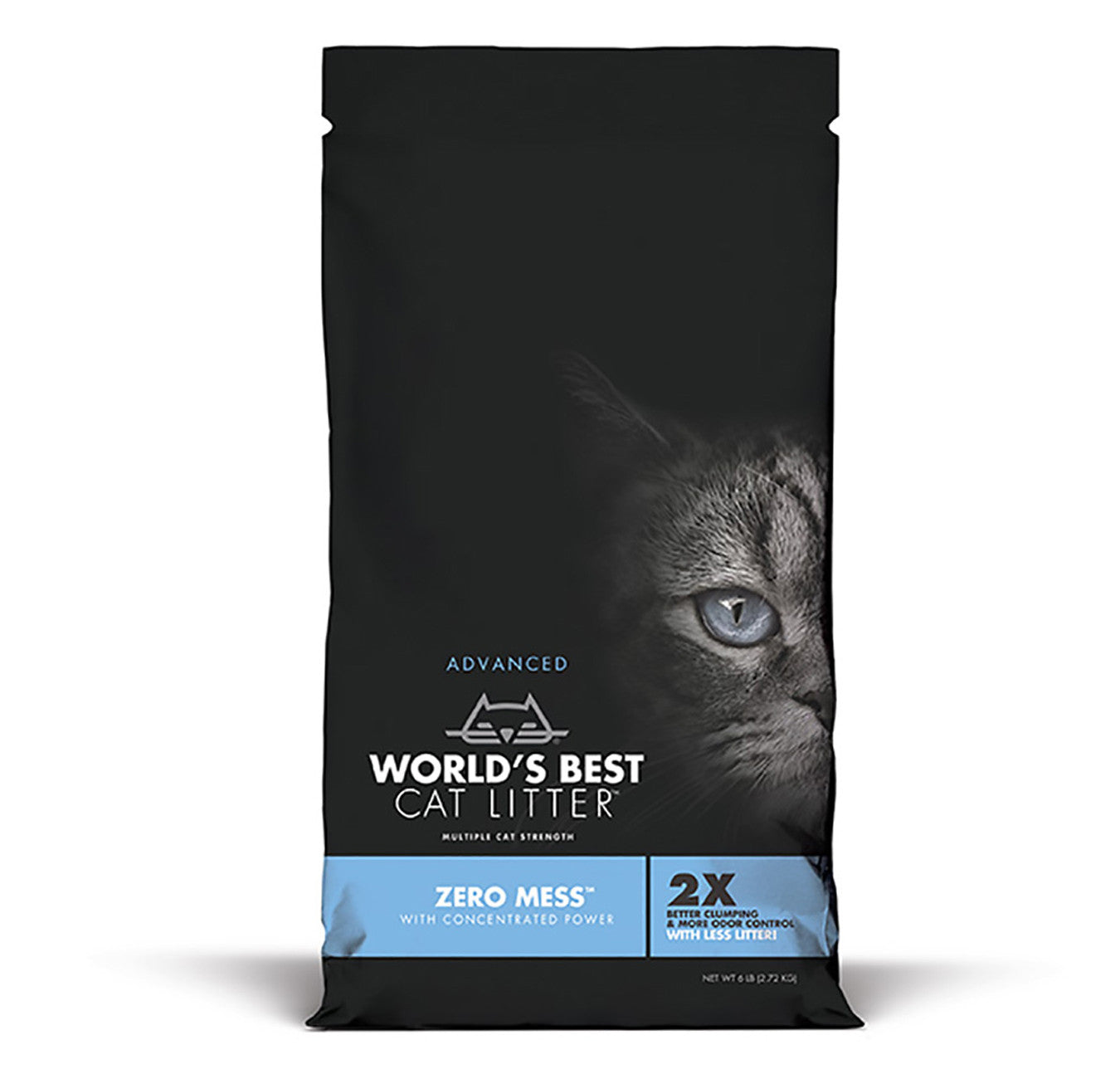 World's Best Cat Litter Advanced Zero Mess Formula, 6lb