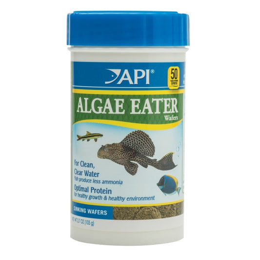 API Algae Eater Wafers Fish Food, 3.7 Oz