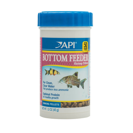 API Bottom Feeder Pellets with Shrimp, 1.05 OZ