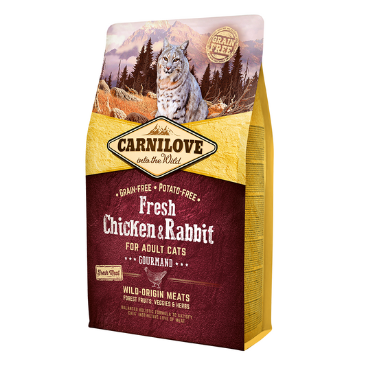 Carnilove Fresh Chicken & Rabbit For Adult Cats 2kg