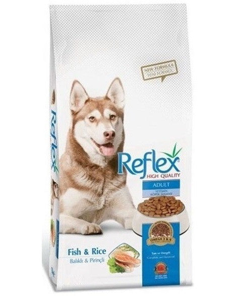 Reflex High Quality Adult Dog Food Fish and Rice, 3Kg