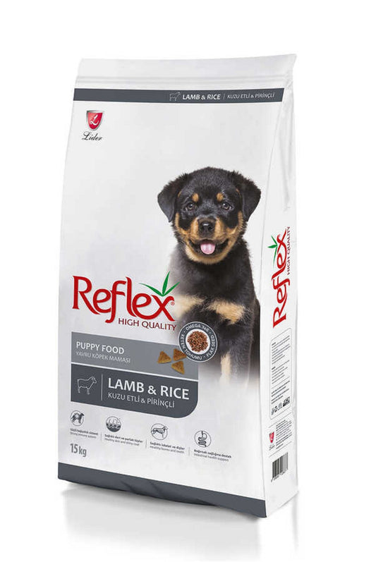 Reflex High Quality Lamb and Rice Dry Puppy Food, 15 Kg