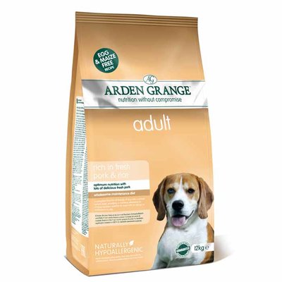 Arden Grange Adult – rich in fresh pork & rice 2 Kg