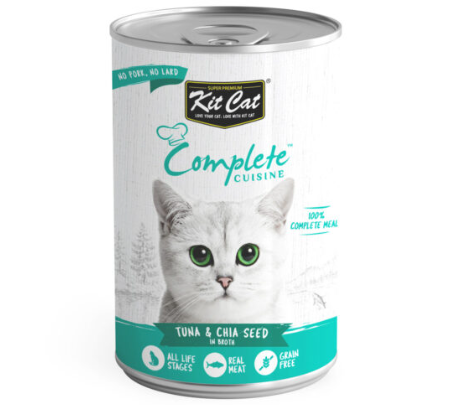 Kit Cat Complete Cuisine Tuna And Chia Seed In Broth 150g