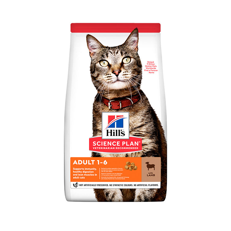 Hill’s Science Plan Adult Cat Food With Lamb 3 Kg