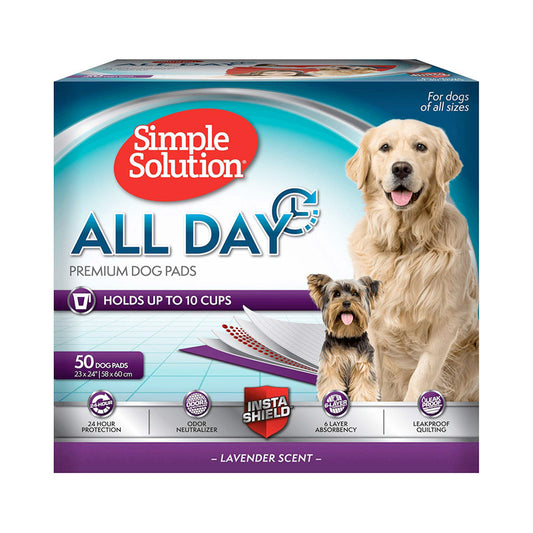 Simple Solution Premium Dog and Puppy Training Pads 50