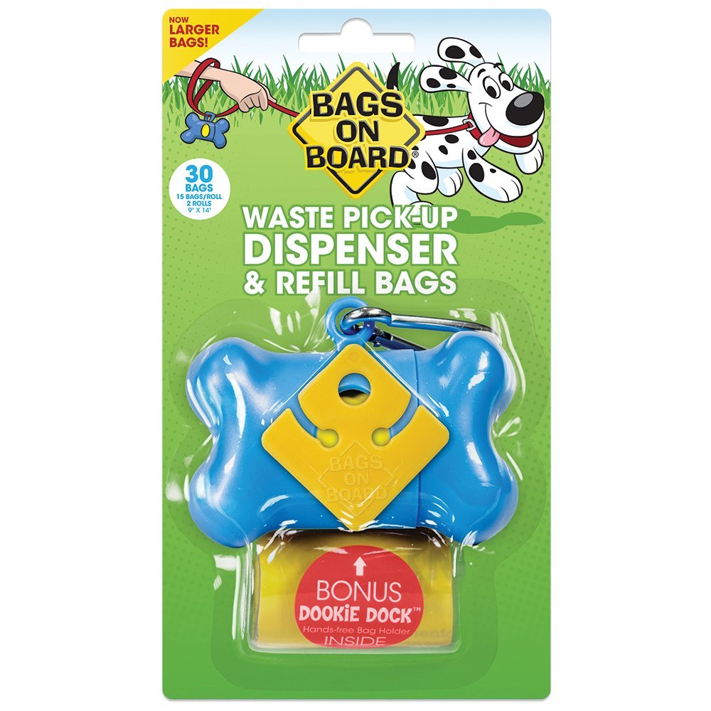 BOB Dispenser Bone Blue (30 bags)