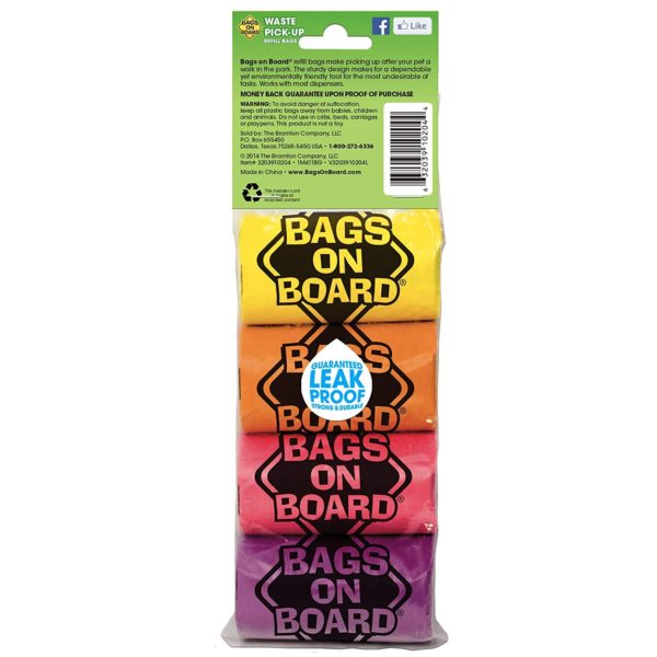 BOB Refill Bags - RainbowRoll 60 bags (4x15)