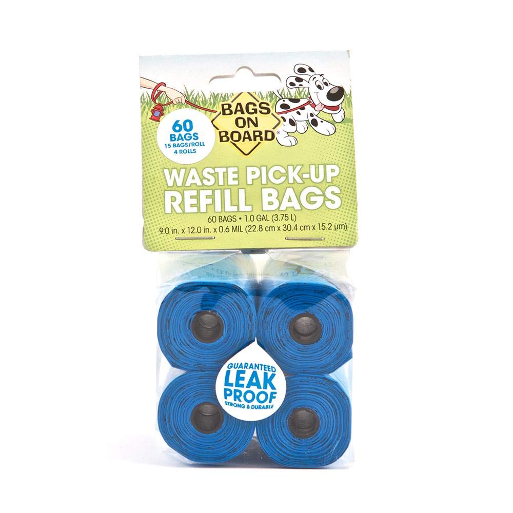 BOB Refill Bags - Blue 60 bags (4x15)