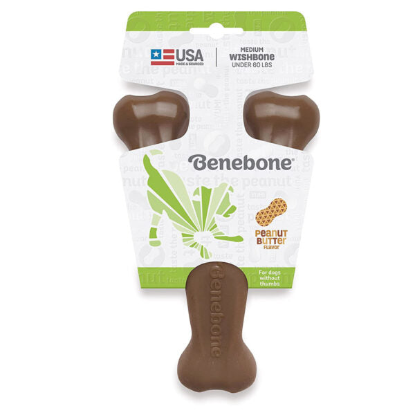 Benebone Wishbone Peanut Small