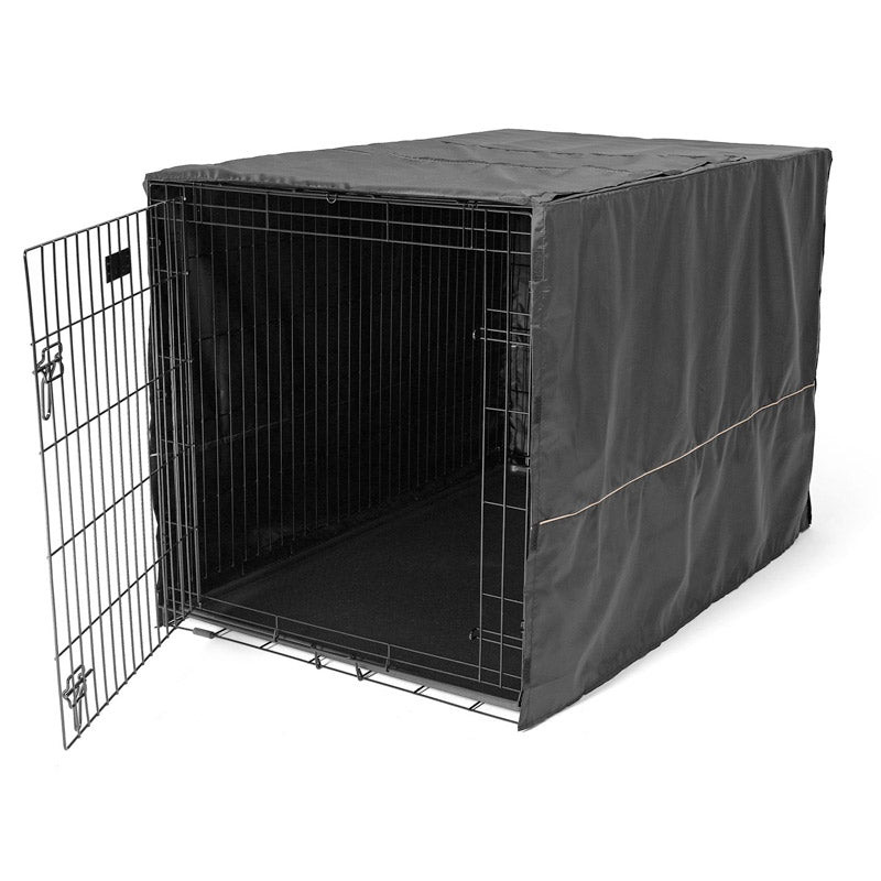 42' Black Polyster Crate Cover