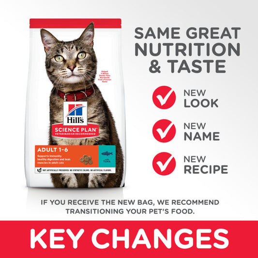 Hill’s Science Plan Adult Cat Food With Tuna 1.5 Kg