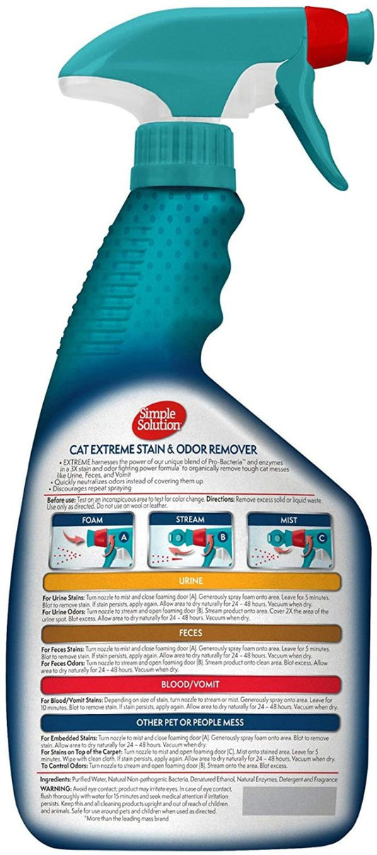 Extreme-Cat  stain Odour Remover 32oz