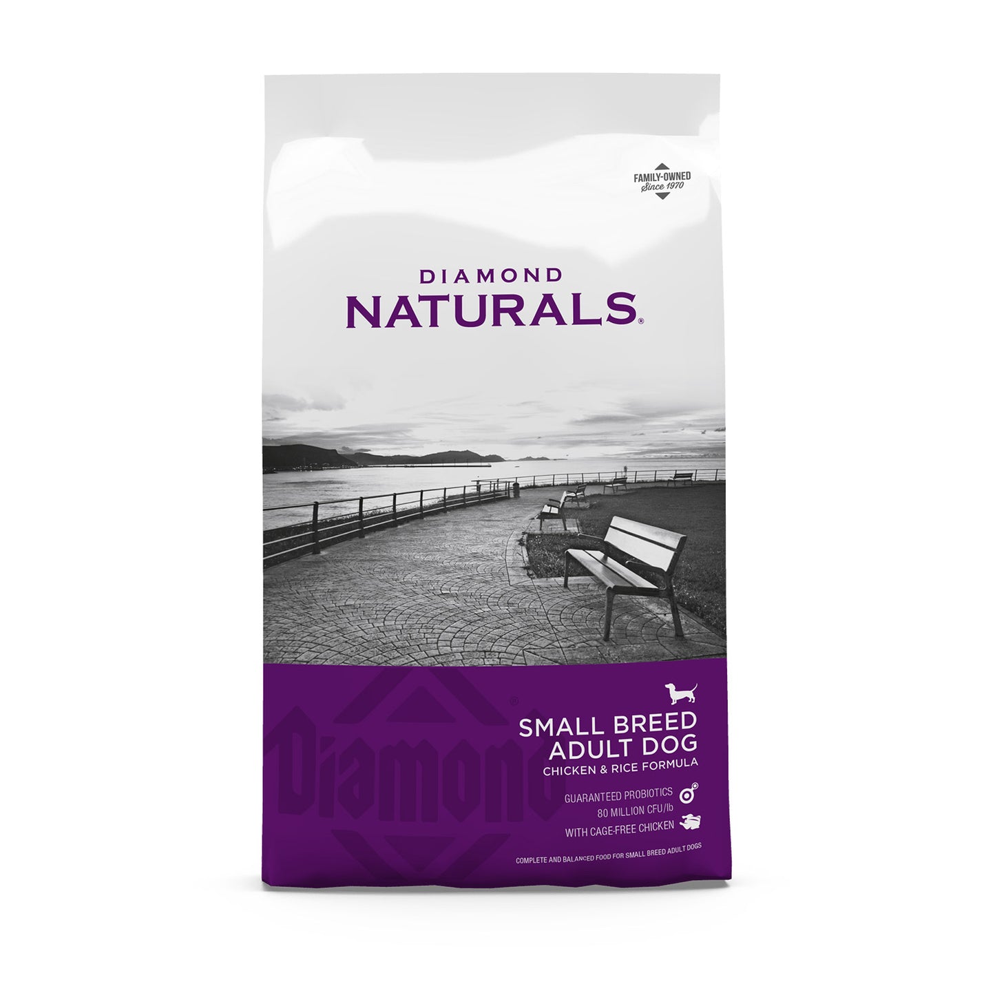 Diamond Naturals Dry food for Small Breed Adult Dog Chicken & Rice Formula 2.72 Kg