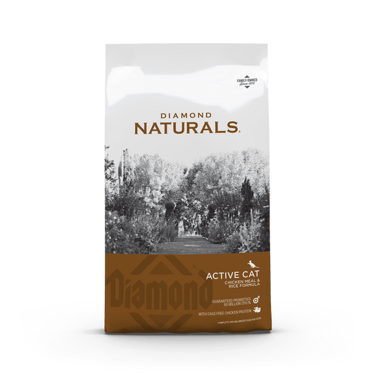 Diamond Naturals Active Cat Chicken Meal & Rice Formula 2.72 Kg