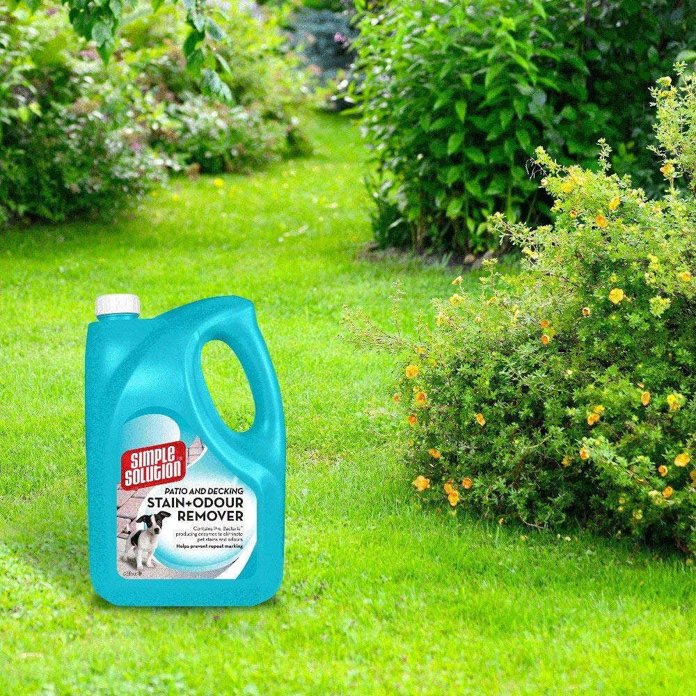 Simple Solution Patio and Decking Pet Stain and Odour Remover, 4 L