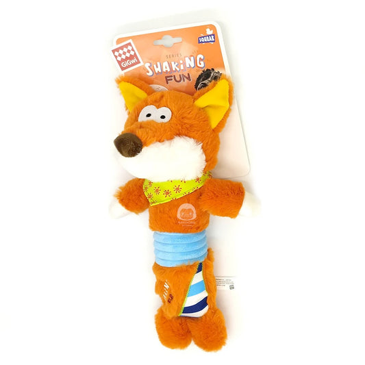 GiGwi Plush Shaking Fun Dog Toy – Fox