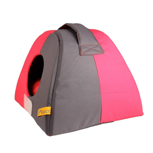 GIG Place Pet House Canvas, TPR Rose Red Small