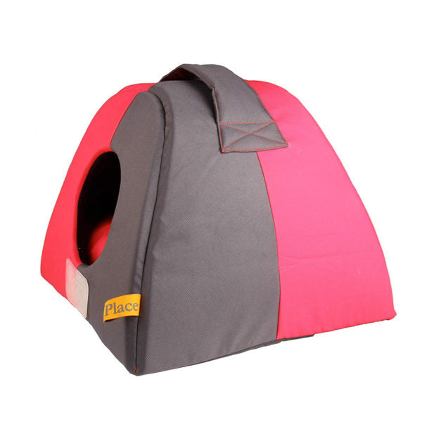 GIG Place Pet House Canvas, TPR Rose Red Large