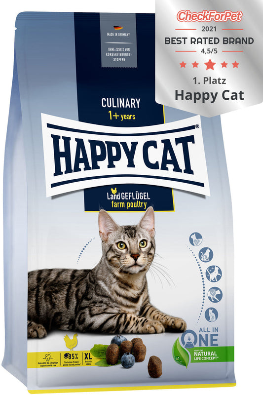 Happy Cat Culinary Land Geflugel 4 Kg