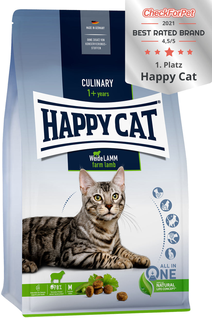 Happy Cat Culinary Adult Weide-Lamm 10 Kg