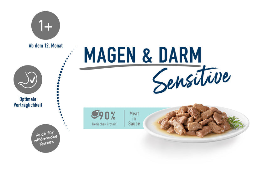 Happy Cat MIS Sensitive Stomach & Intestine (Min Order 0,085 - 24pcs)