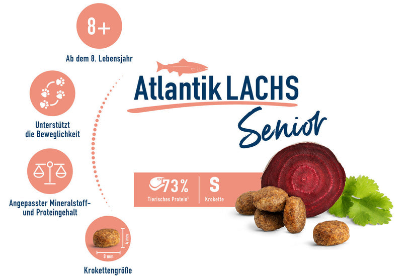 Happy Cat Senior Atlantic Salmon 1.3 Kg