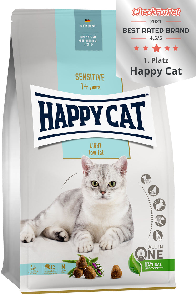 Happy Cat Sensitive Adult Light 4 Kg