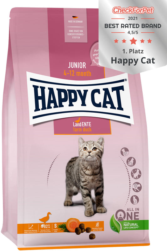 Happy Cat Junior Land Ente 0.3 Kg
