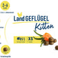 Happy Cat Kitten Land Geflugel (Poultry) 4 Kg