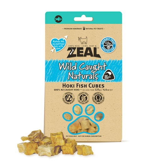 Zeal Hoki Fish Cubes 125g