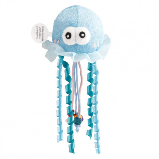 Shining Friends Jellyfish with activated LED light & Catnip inside