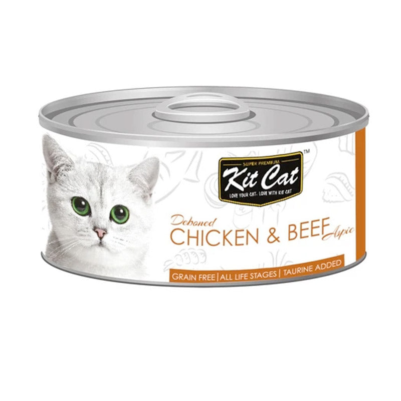 Kit Cat Deboned Chicken & Beef – 80g