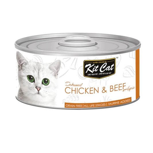 Kit Cat Deboned Chicken & Beef – 80g