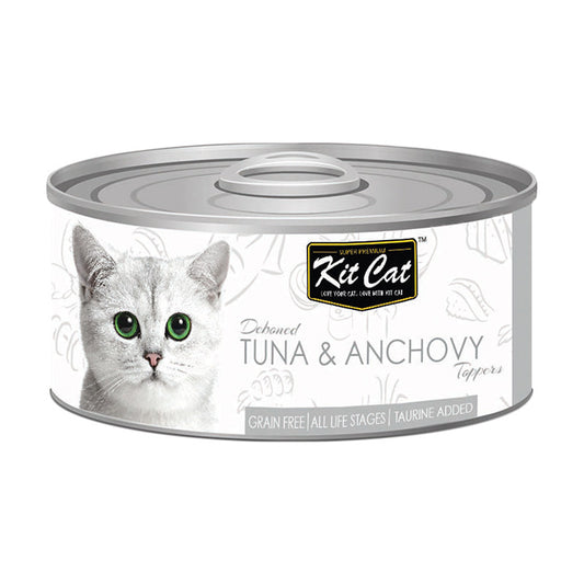 Kit Cat Deboned Tuna & Anchovy Toppers 80g