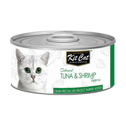 Kit Cat Deboned Tuna & Shrimp Toppers 80g