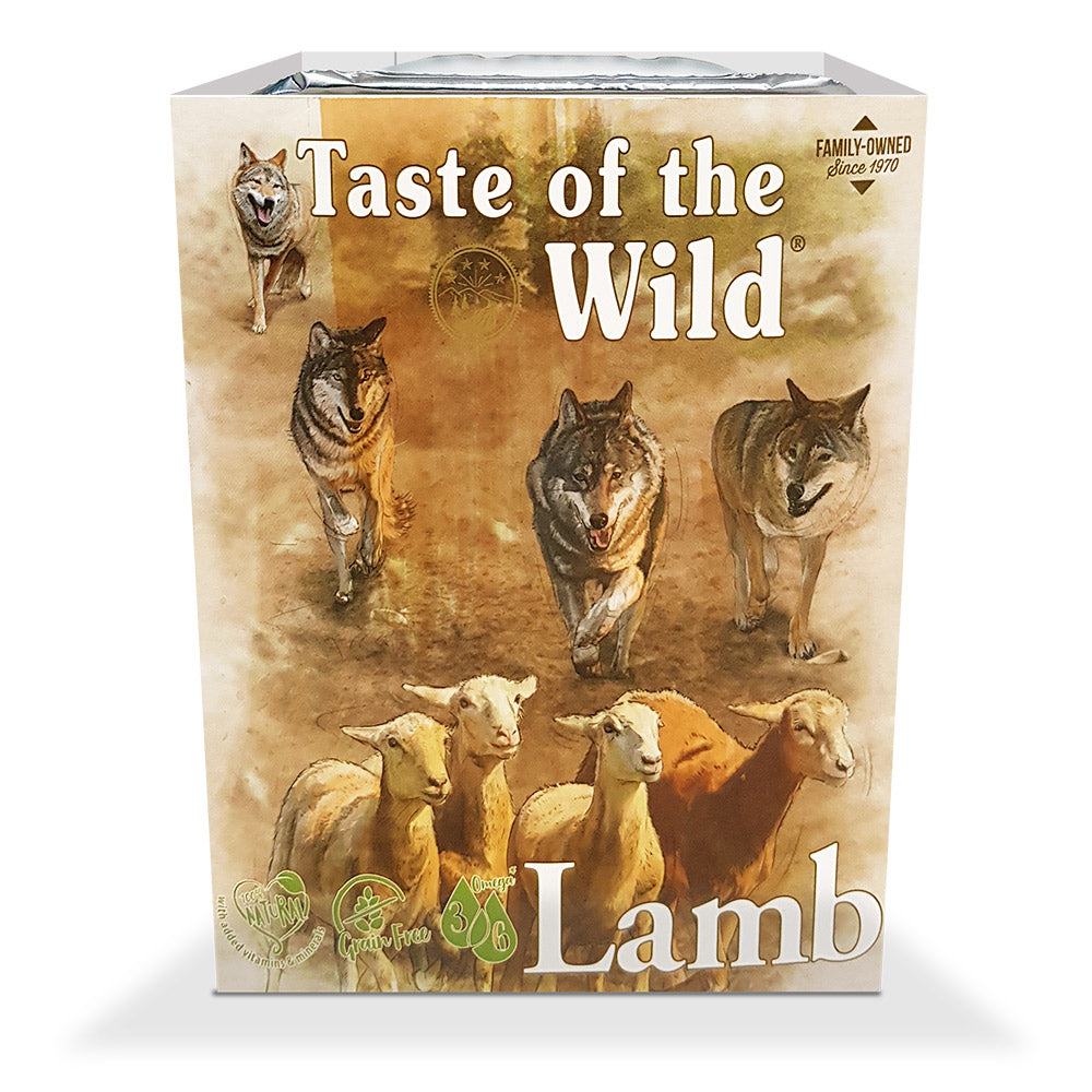 Taste of The Wild, Wet Food LAMB Fruit & Veg Tray