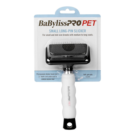 BaByliss PRO PET Long-Pin Slicker Dog Brush – Small